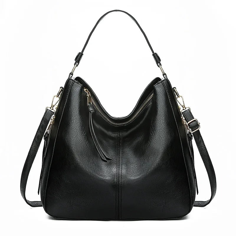 Sanne - Soft Leather Designer Shoulder Bag