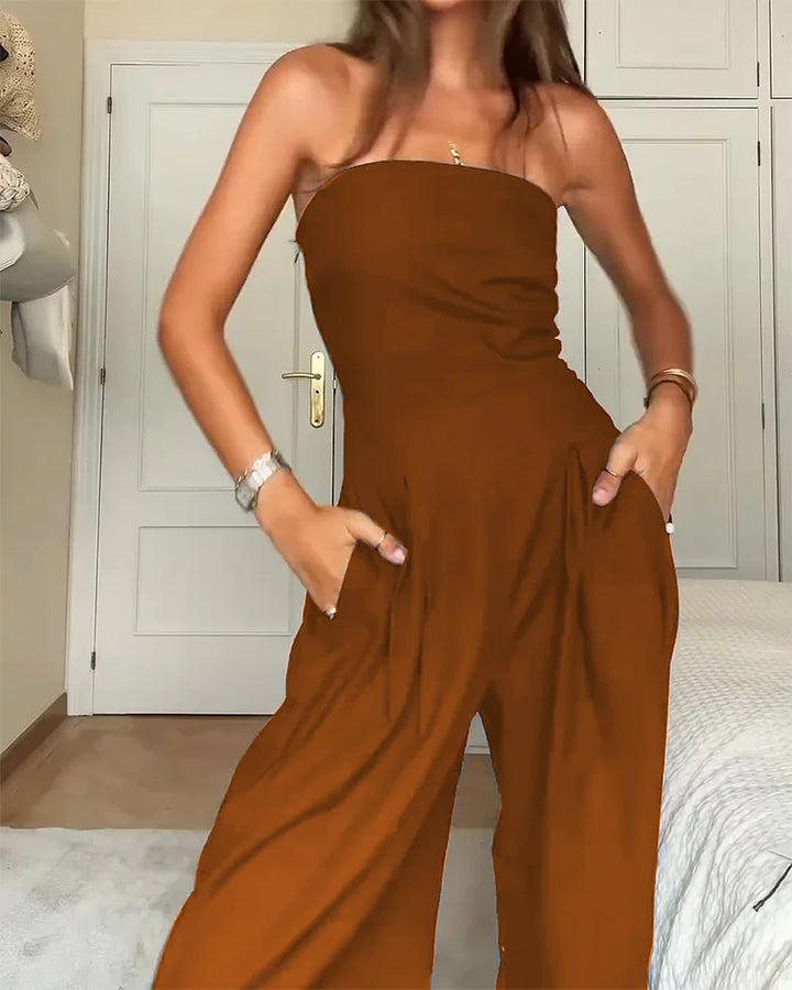 Braidy™ | Elegant off-the-shoulder jumpsuit