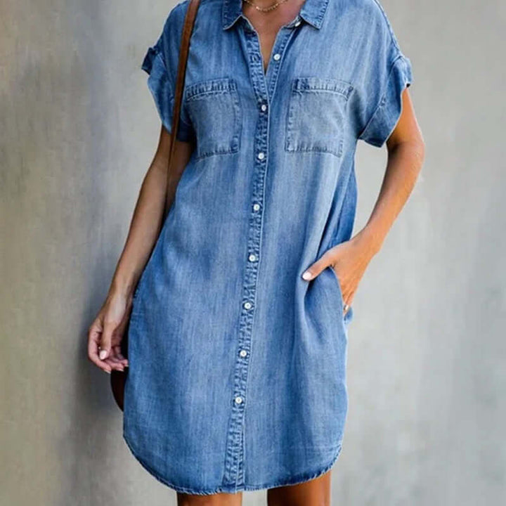 Tessa™ | Simple Shirt Dress