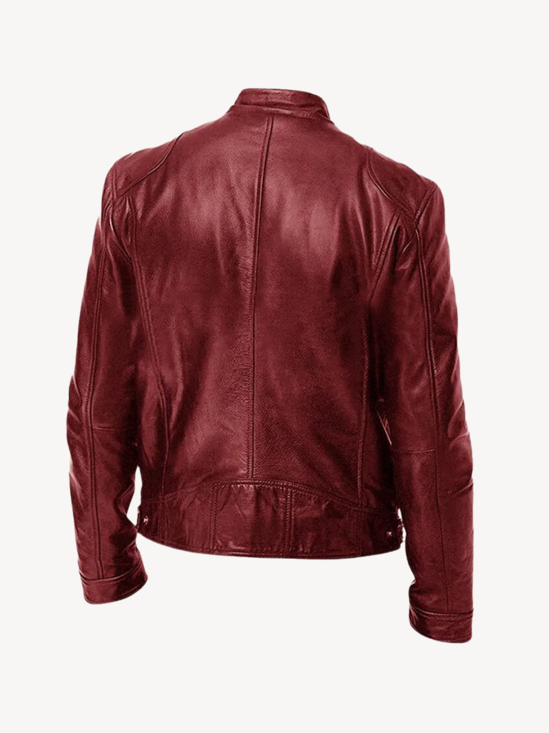 ASCANIO - CASUAL LEATHER JACKET