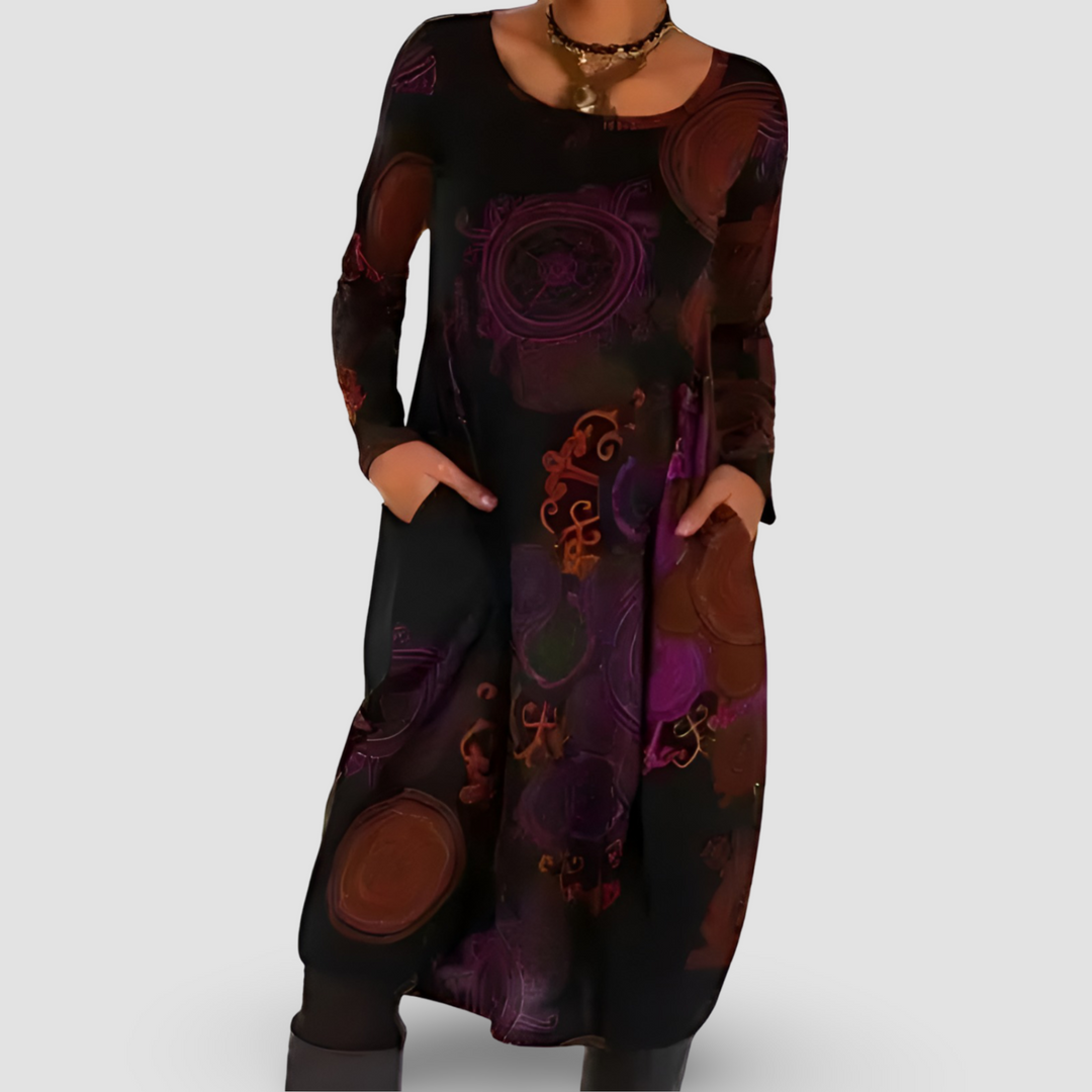 Valentina™ | 2025 - Winter dress with Bohemian elegance