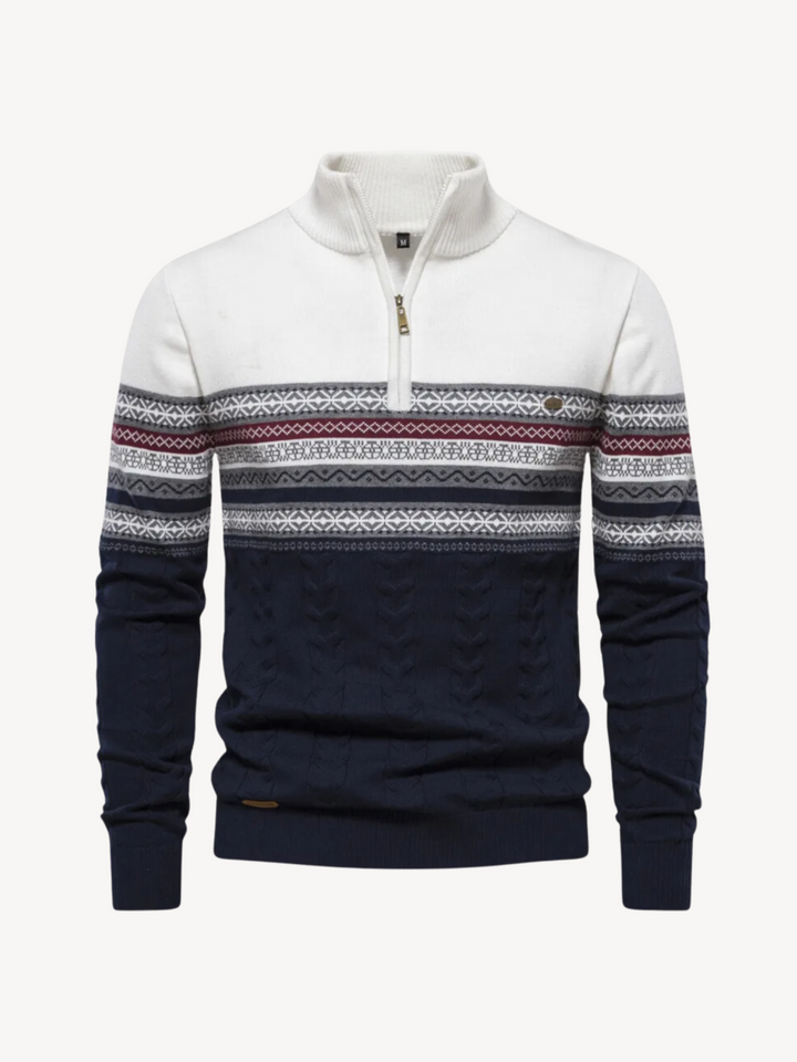 CASIMIRO - PULLOVER WITH ZIP