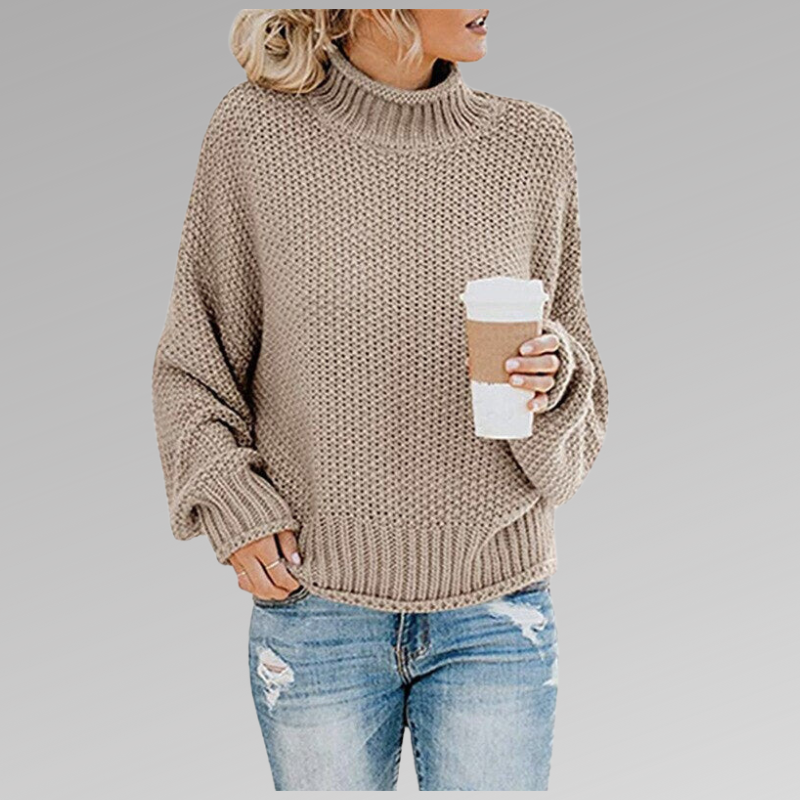 Mabel™ | Cozy Knit Turtleneck Sweater