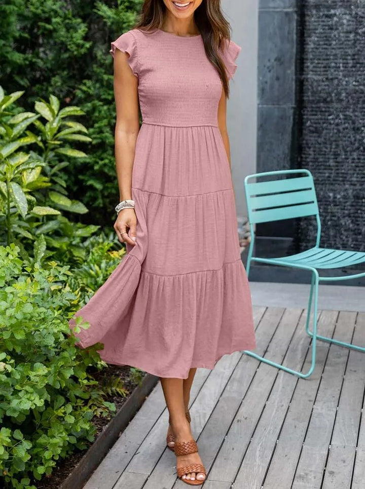 MEGHAN - Elegant Dress with Tummy Control