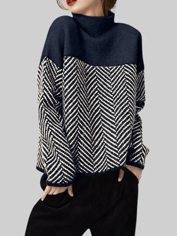 Alice - Cotton Turtleneck Sweater