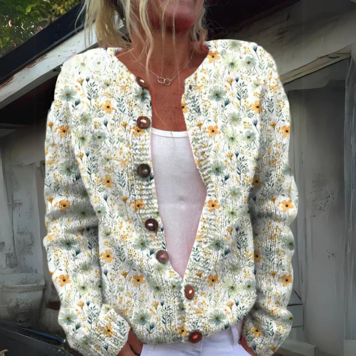 Abigail | Stylish Floral Pattern Vest