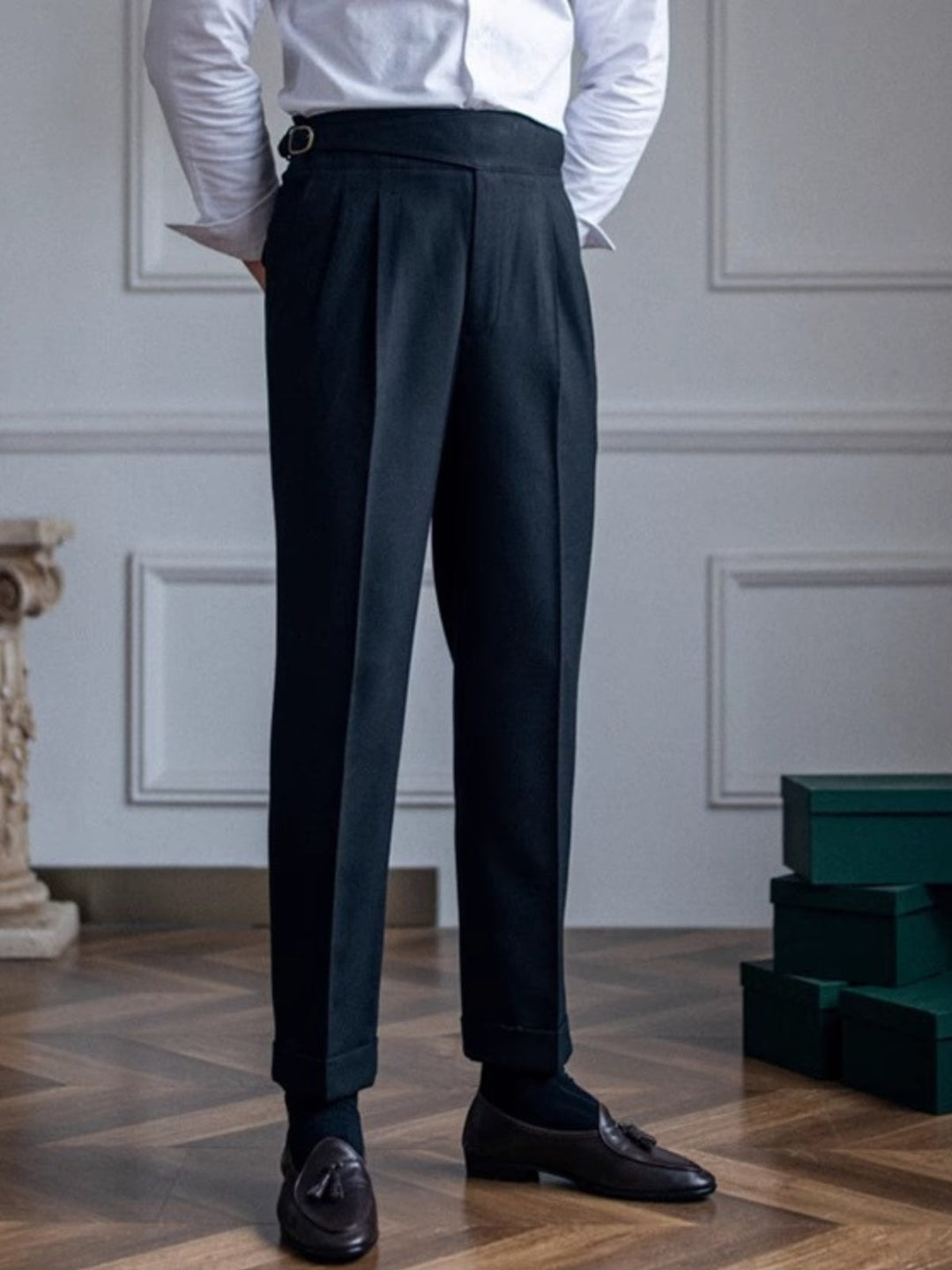 Rey - Italian Style Classic Trousers