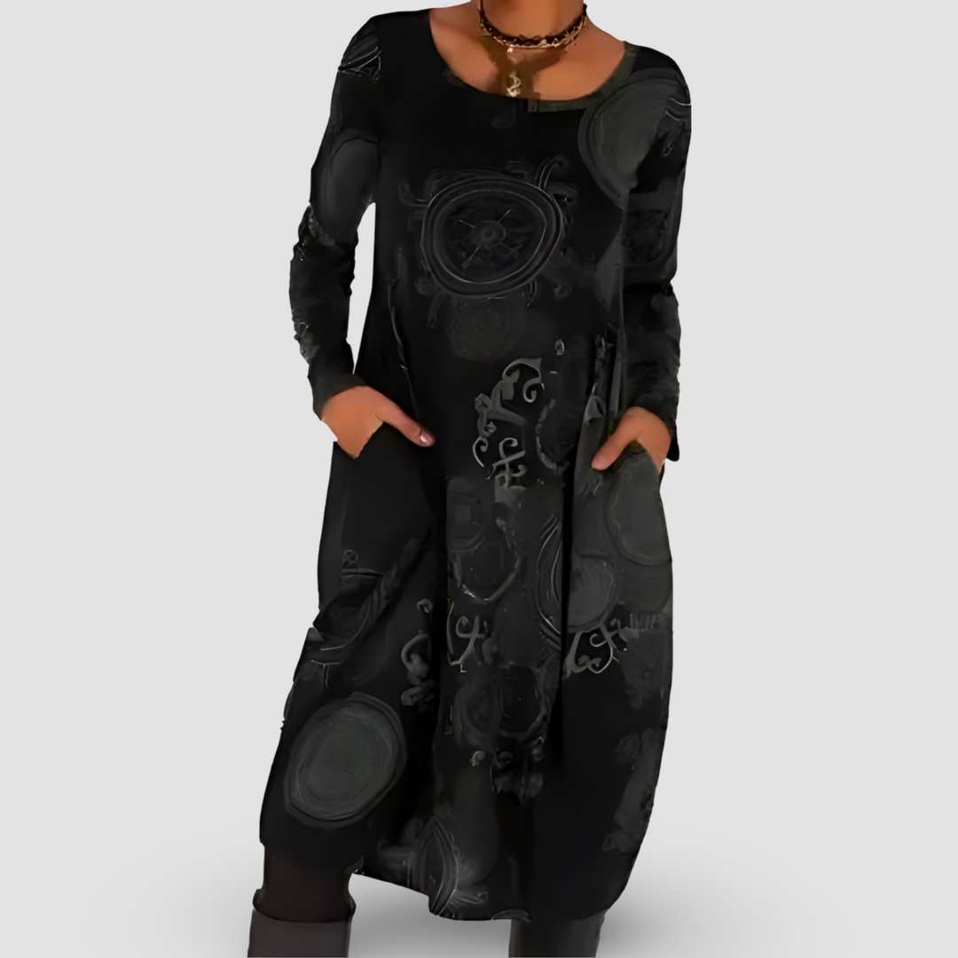 Valentina™ | 2025 - Winter dress with Bohemian elegance