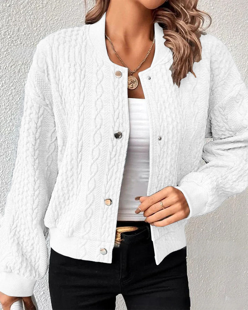 Erika™ - Comfortable cardigan with handcrafted details