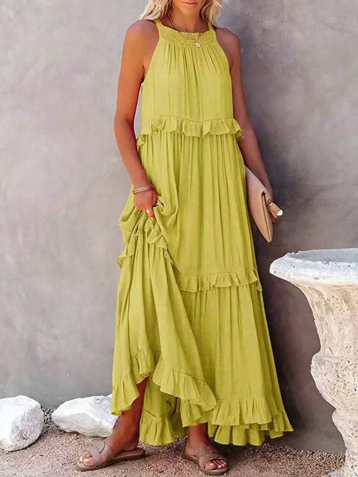 Emilia - Halter Maxi Dress