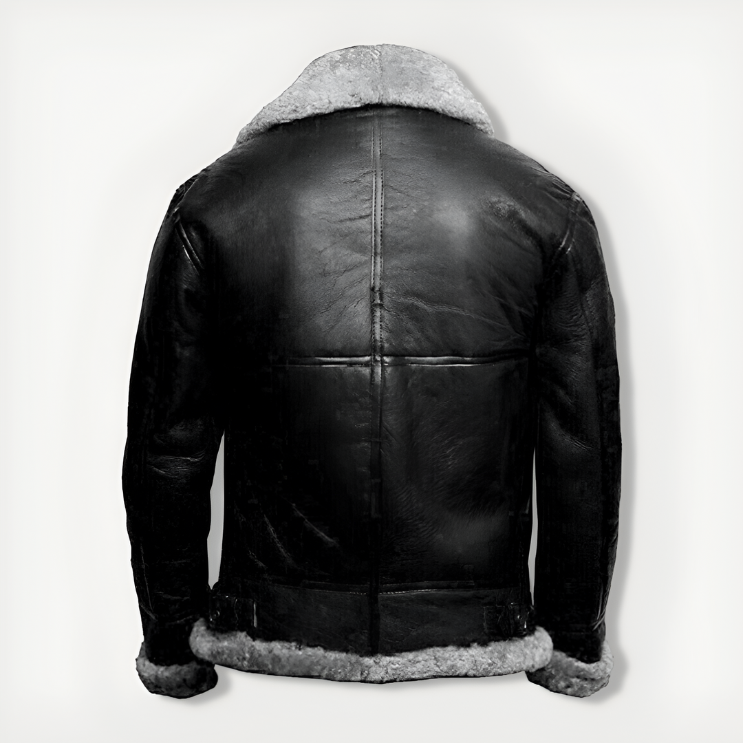 Yann™ | Classic Leather Jacket