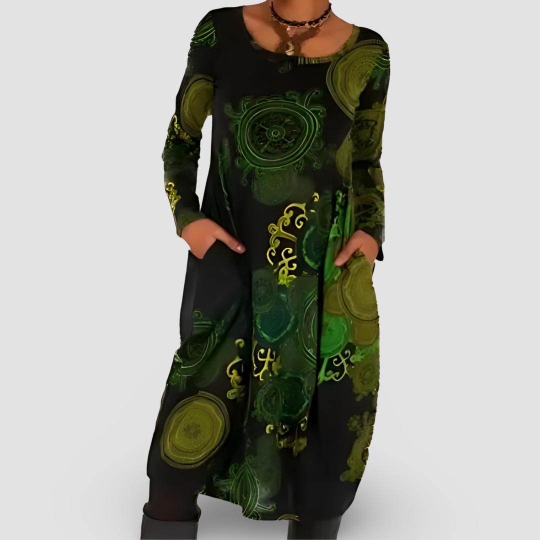 Valentina™ | 2025 - Winter dress with Bohemian elegance