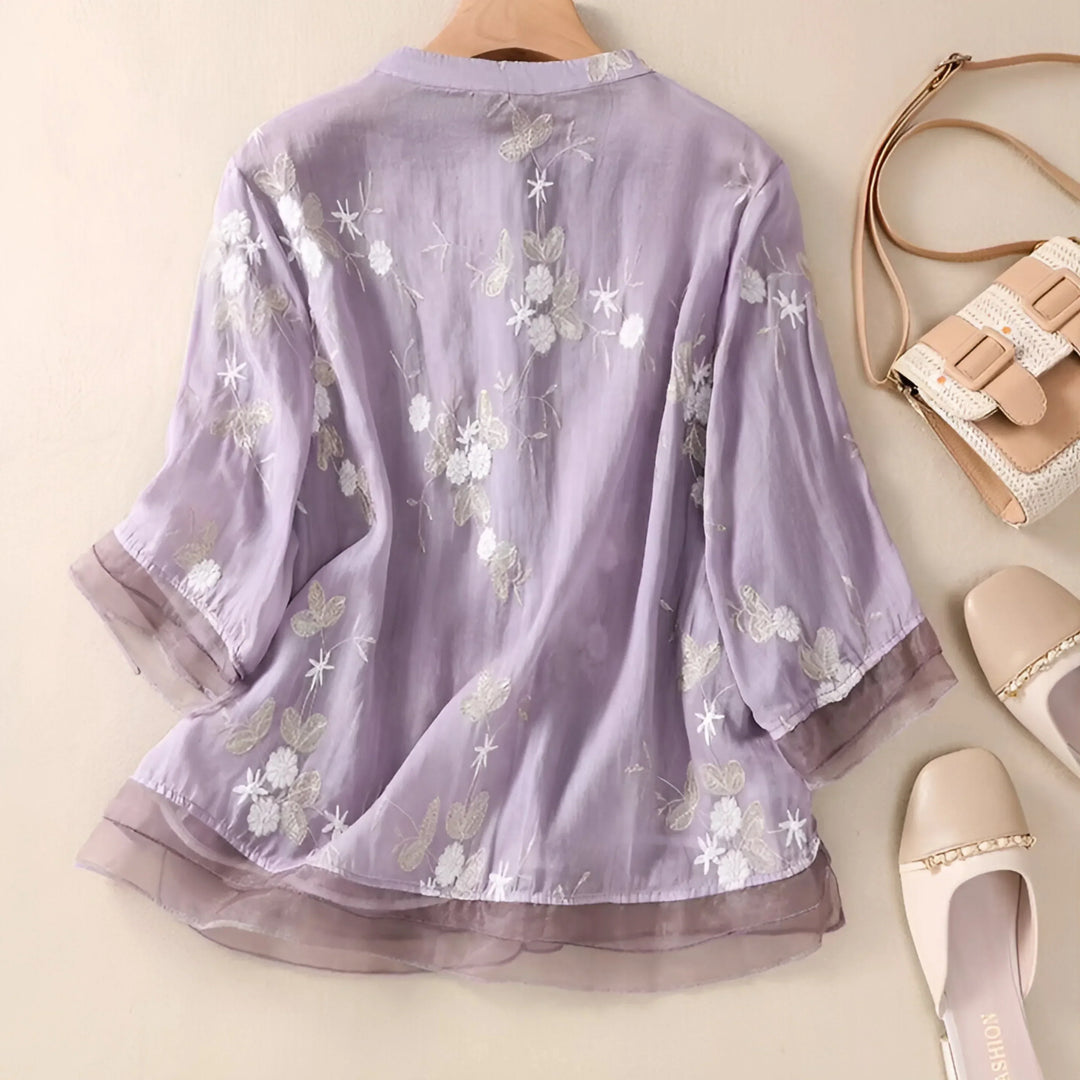 Madeline | Lightweight cotton blouse