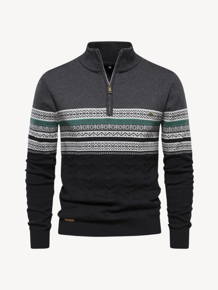 CASIMIRO - PULLOVER WITH ZIP