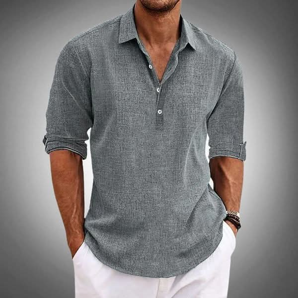 Mario™ | Classic Linen Shirt