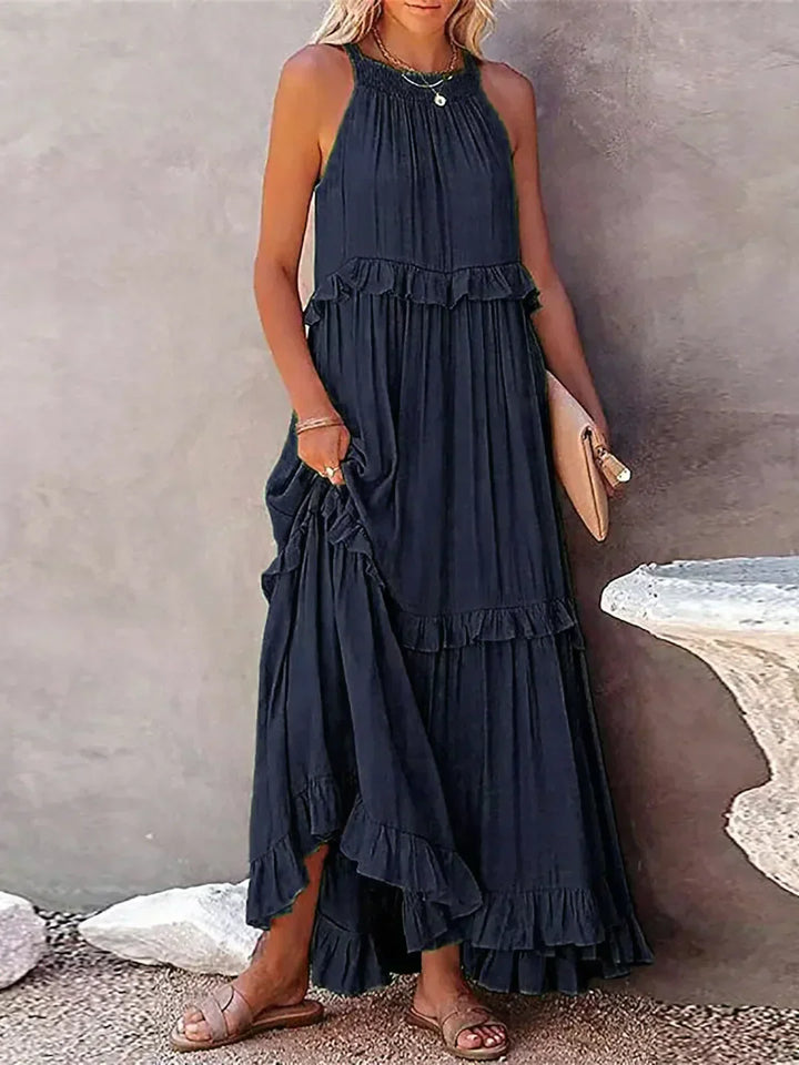 Emilia - Halter Maxi Dress