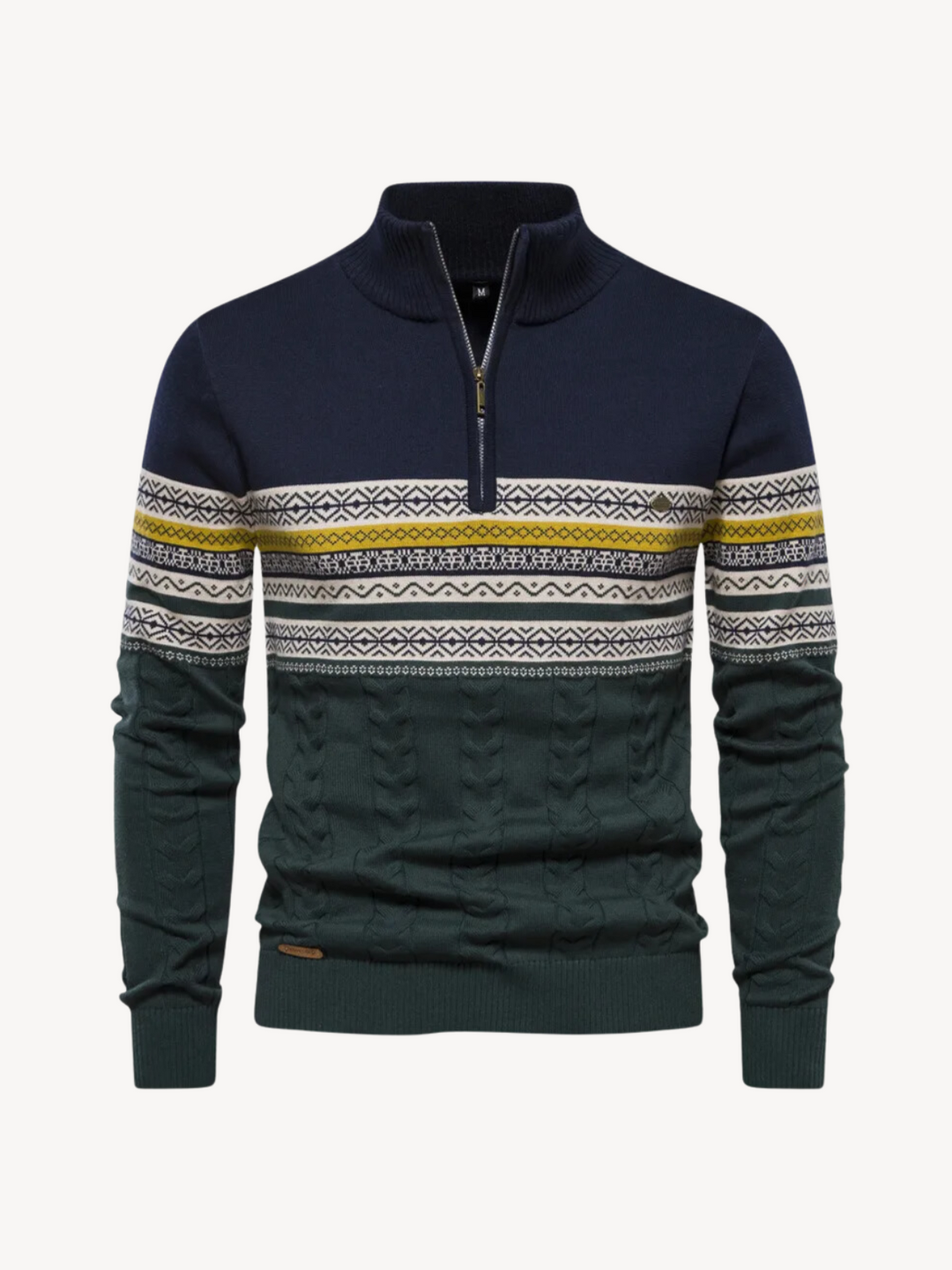 CASIMIRO - PULLOVER WITH ZIP