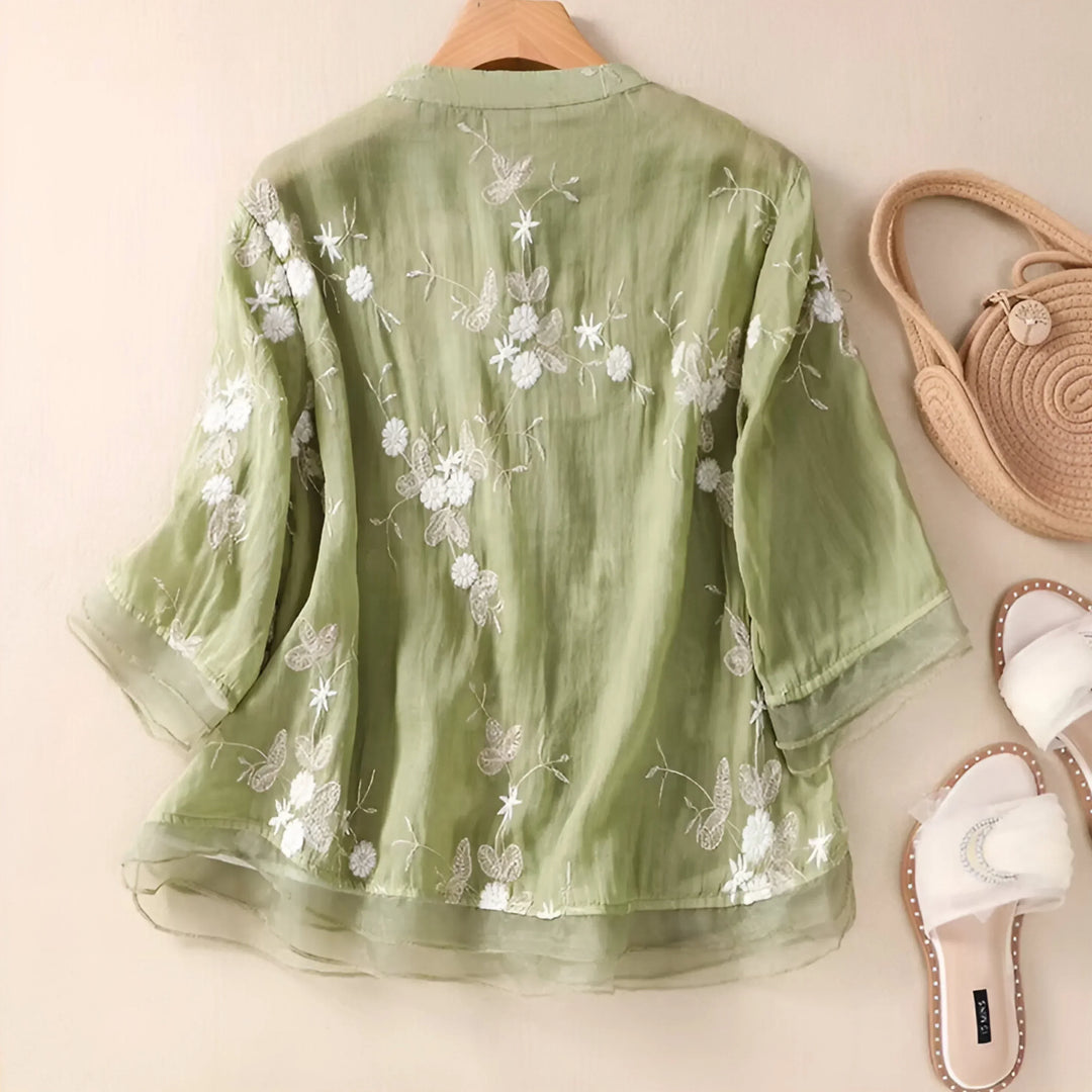 Madeline | Lightweight cotton blouse