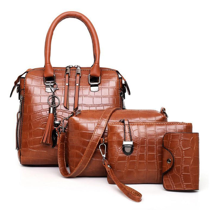 Valentina | 4-Piece Leather Bag Set