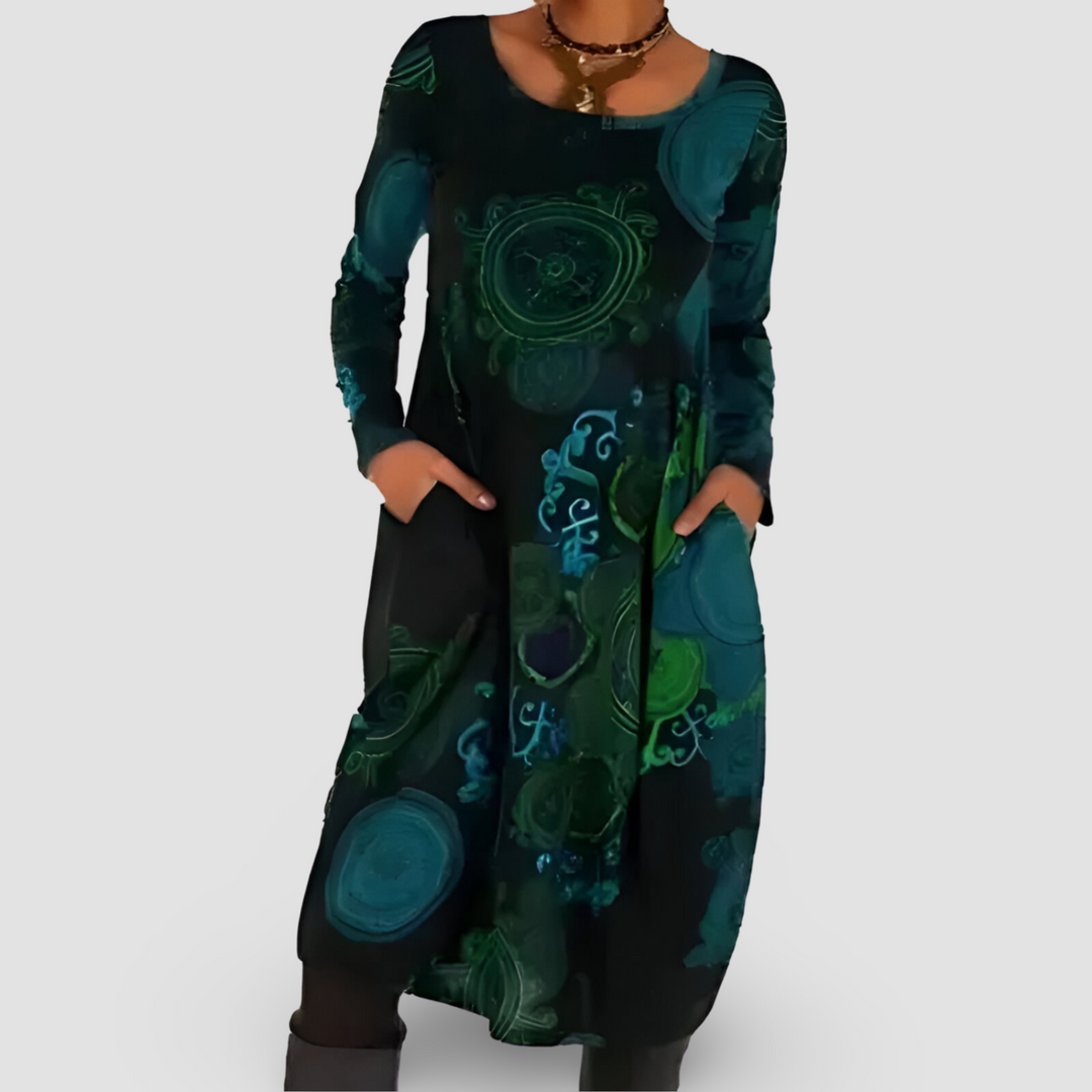 Valentina™ | 2025 - Winter dress with Bohemian elegance