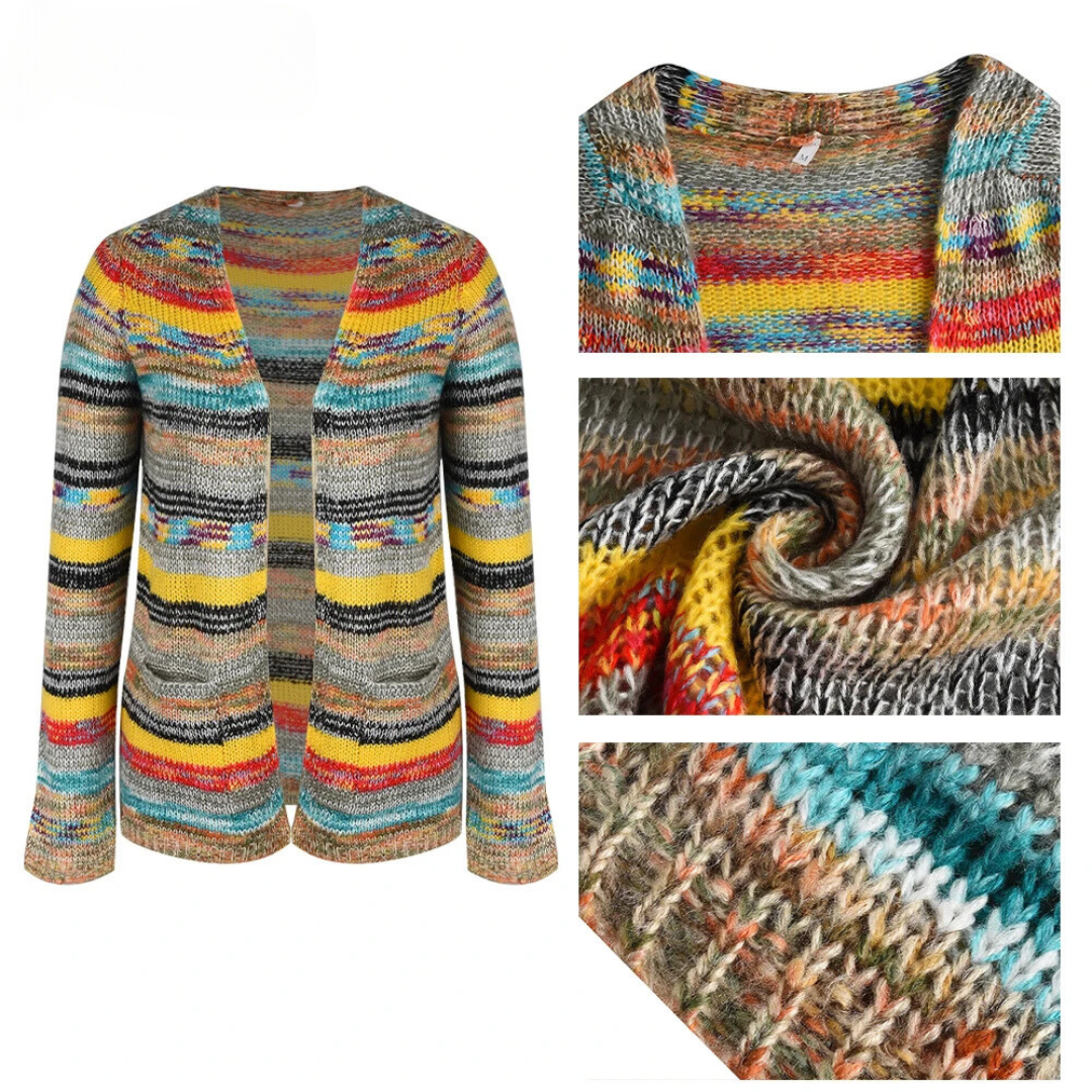 Esmeralda™ | 2025 - Colorful Knitted Vest
