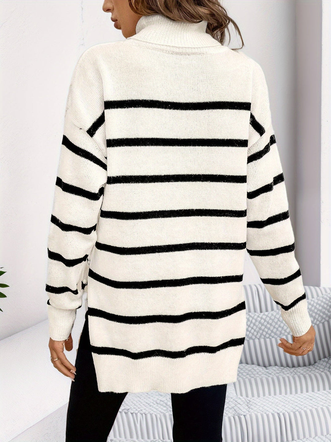 Maya® Striped Sweater