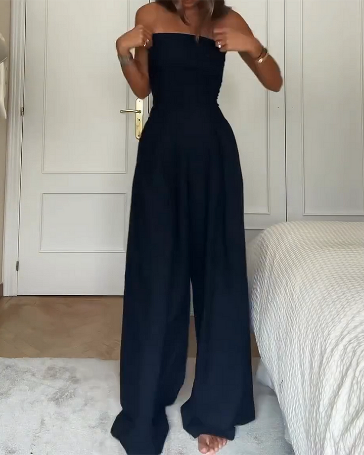 Braidy™ | Elegant off-the-shoulder jumpsuit