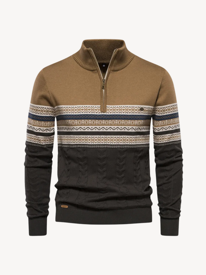 CASIMIRO - PULLOVER WITH ZIP