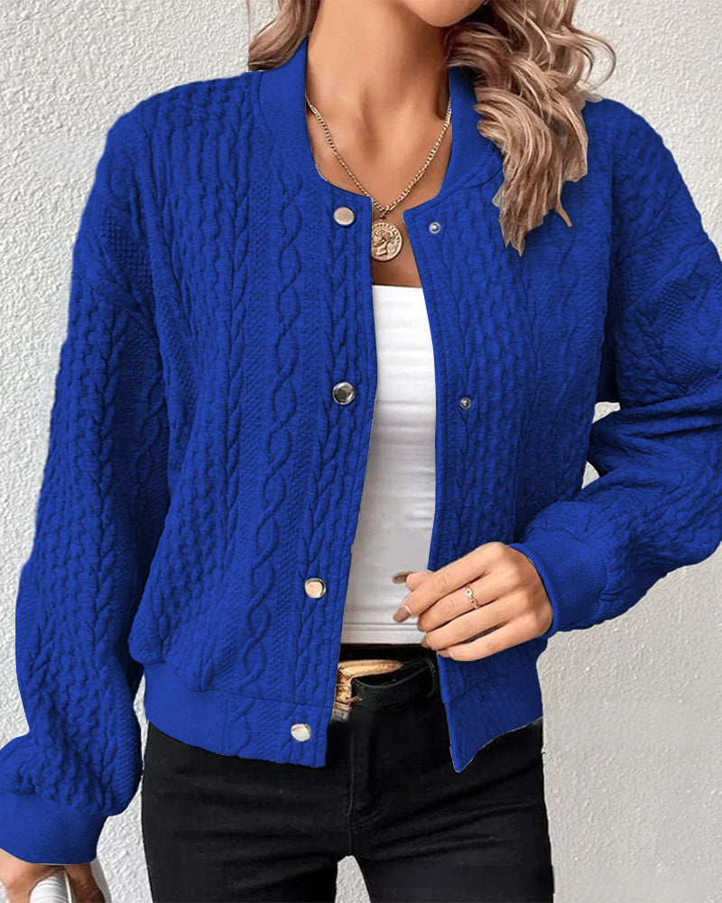 Erika™ - Comfortable cardigan with handcrafted details