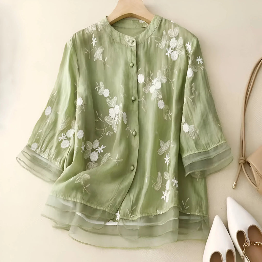 Madeline | Lightweight cotton blouse