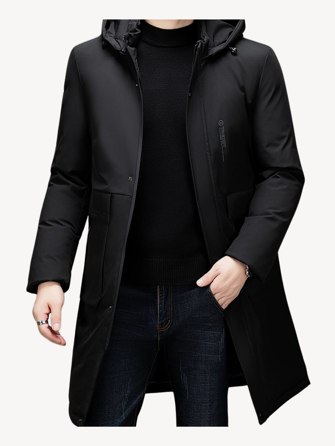 CRISTIANO - HOODED CAPE