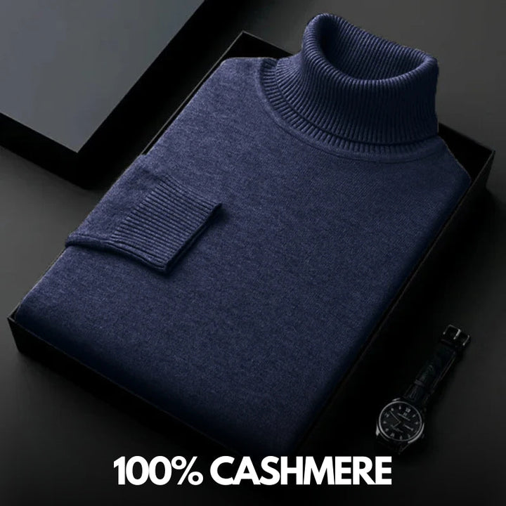 Dario | Cashmere turtleneck sweater for men