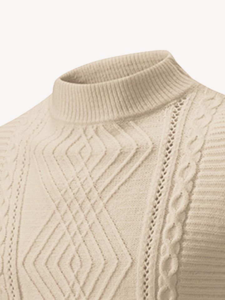 ARMANDO - MEN'S GEOMETRIC SWEATER