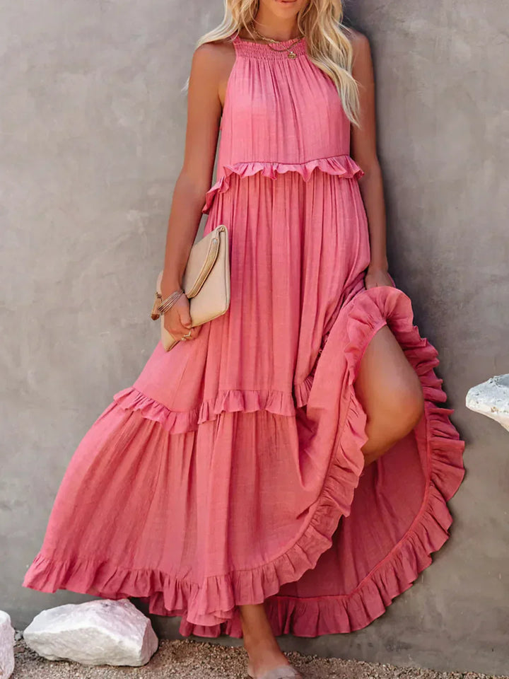 Emilia - Halter Maxi Dress
