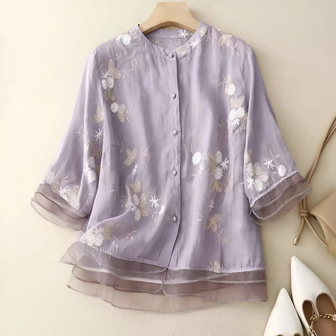 Madeline | Lightweight cotton blouse