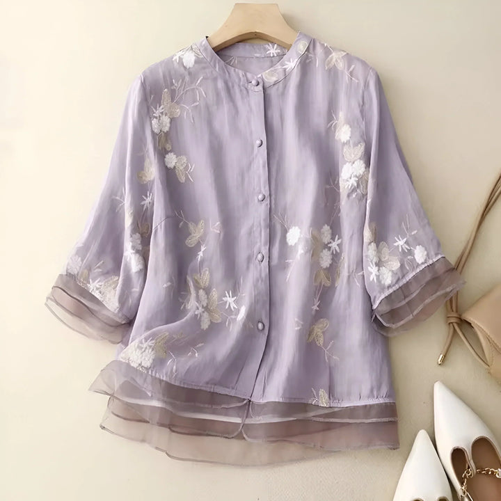 Madeline | Lightweight cotton blouse
