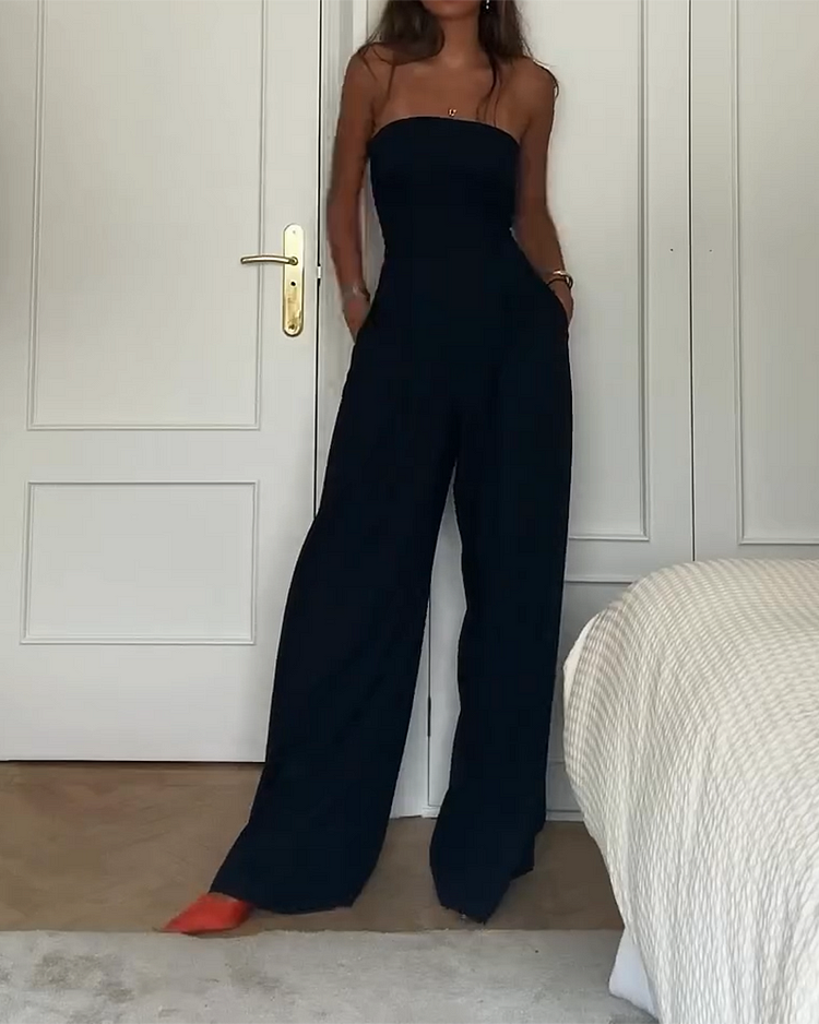 Braidy™ | Elegant off-the-shoulder jumpsuit