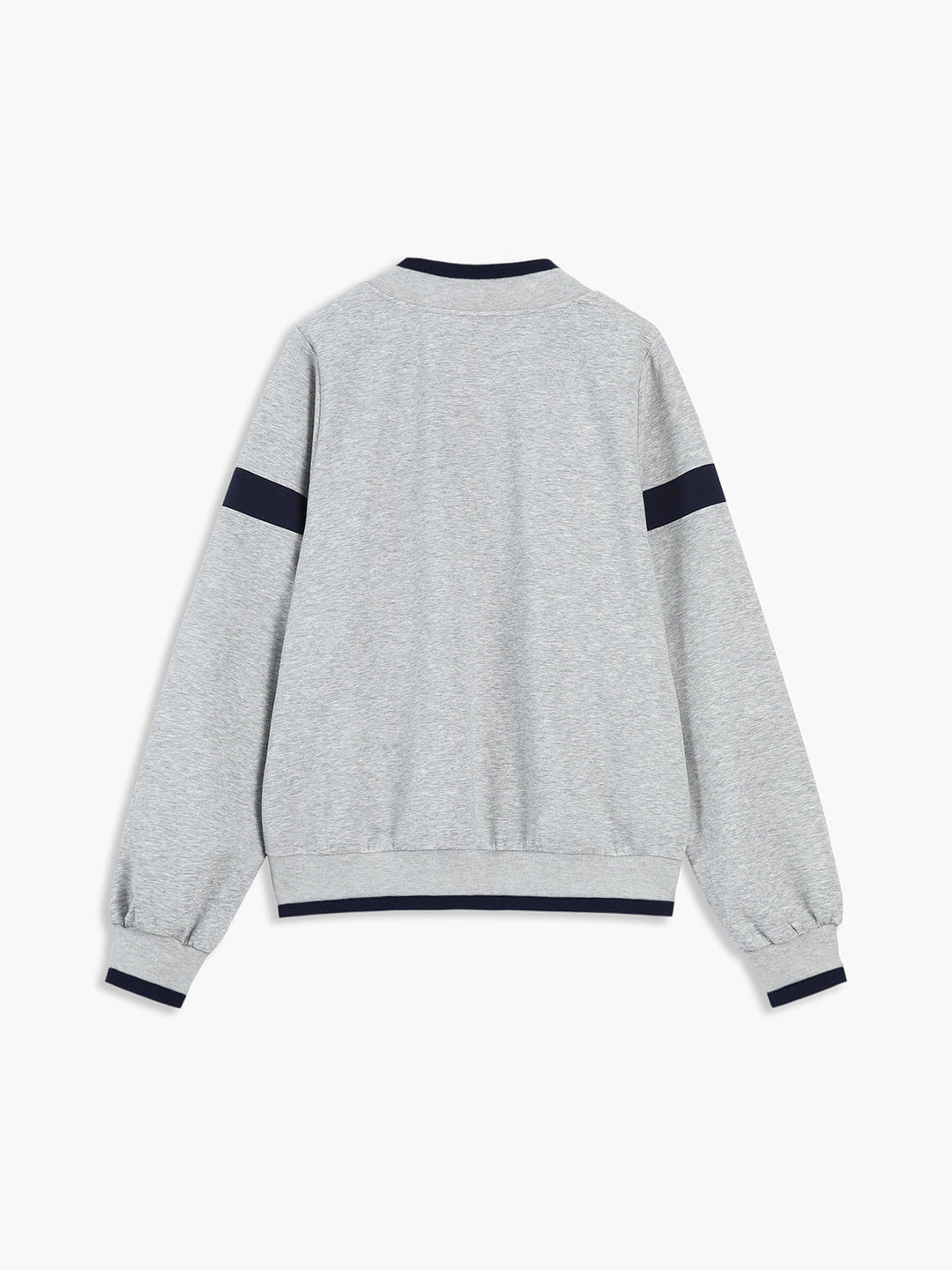 SCARLETT - Oversized Sweatshirt with Contrast Trim