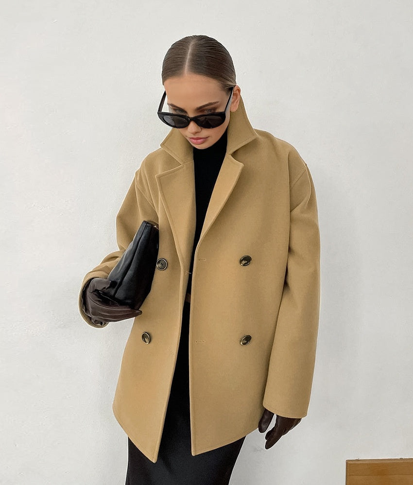 Elena Battaglia - Warm Jacket with Lapel