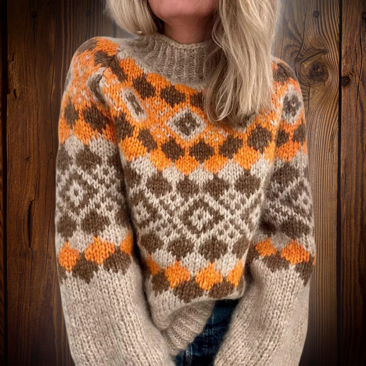 Brownie - Sweater with Round Neck
