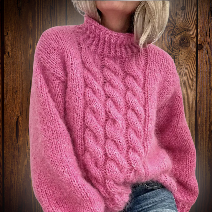 Susy - Jacquard Hygge Turtleneck Sweater