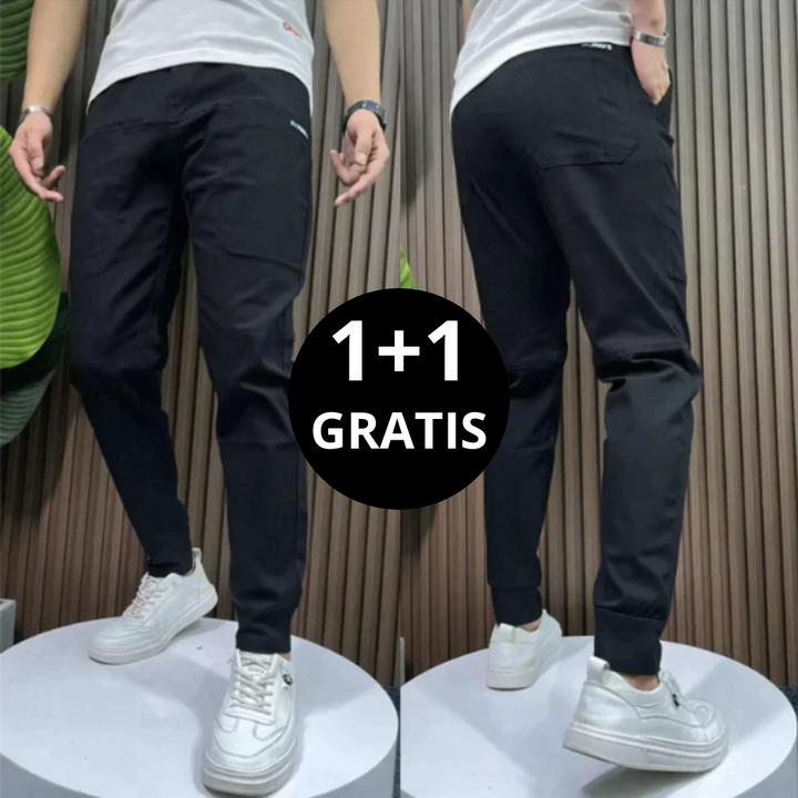 Miro |  Stretchy Cargo Pants 1+1 FREE