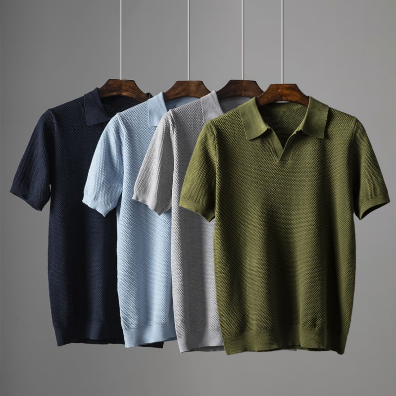 Patrick - Stylish short-sleeved polo shirt