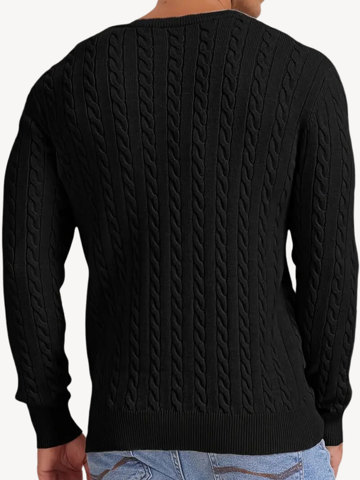 AURELIANO - SLIM FIT LONG SLEEVE SWEATER