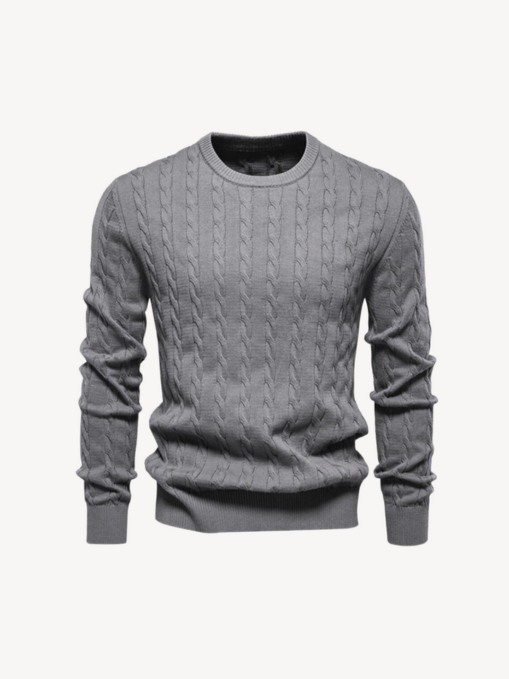 AURELIANO - SLIM FIT LONG SLEEVE SWEATER