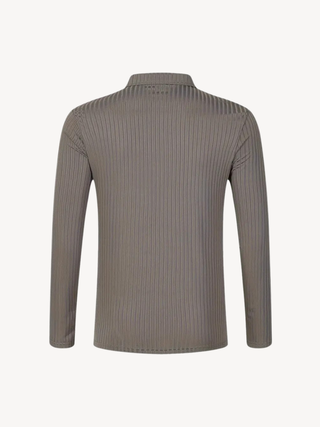 LLARIO - RIBBED SWEATER WITH ZIPPER