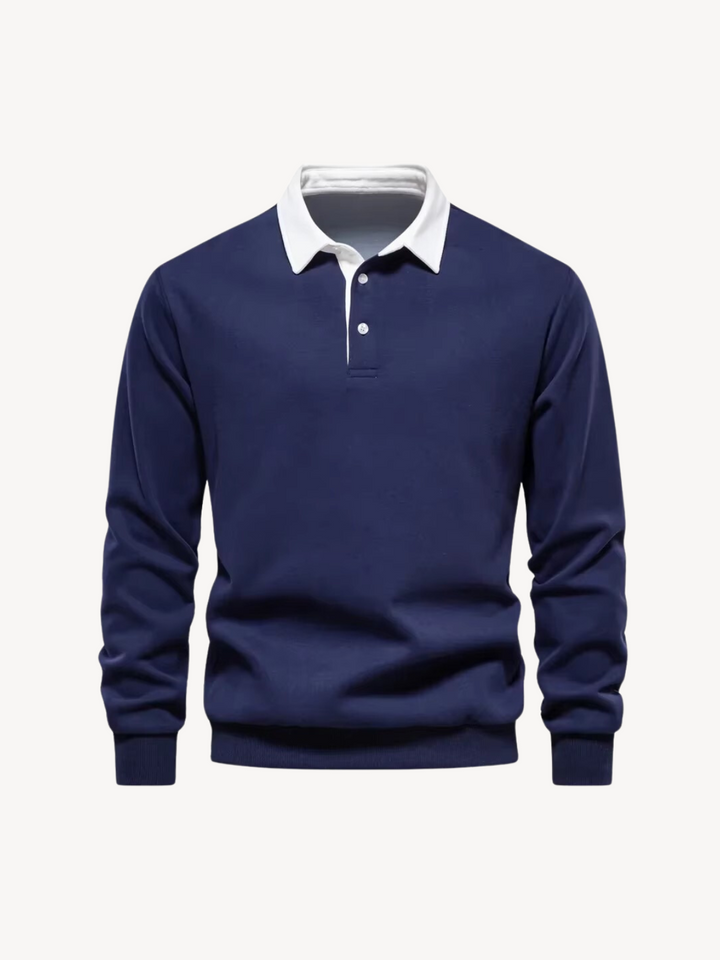 ANSEL - LONG SLEEVED POLO