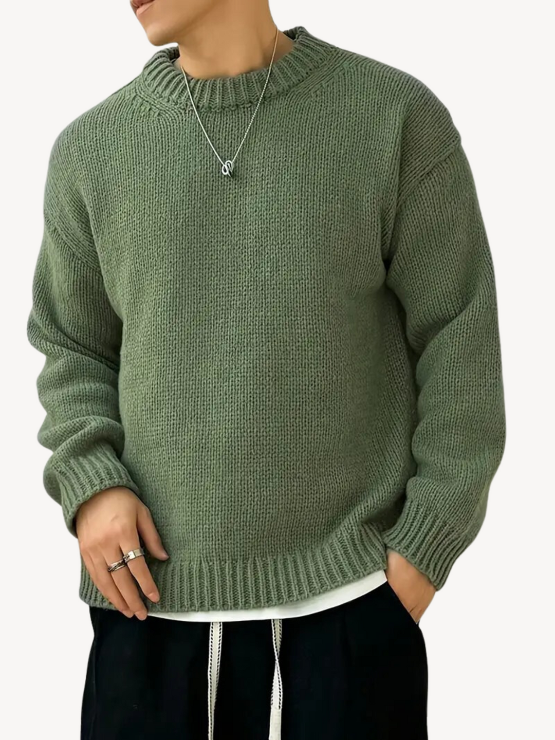 CELESTINO - CASUAL KNIT SWEATER