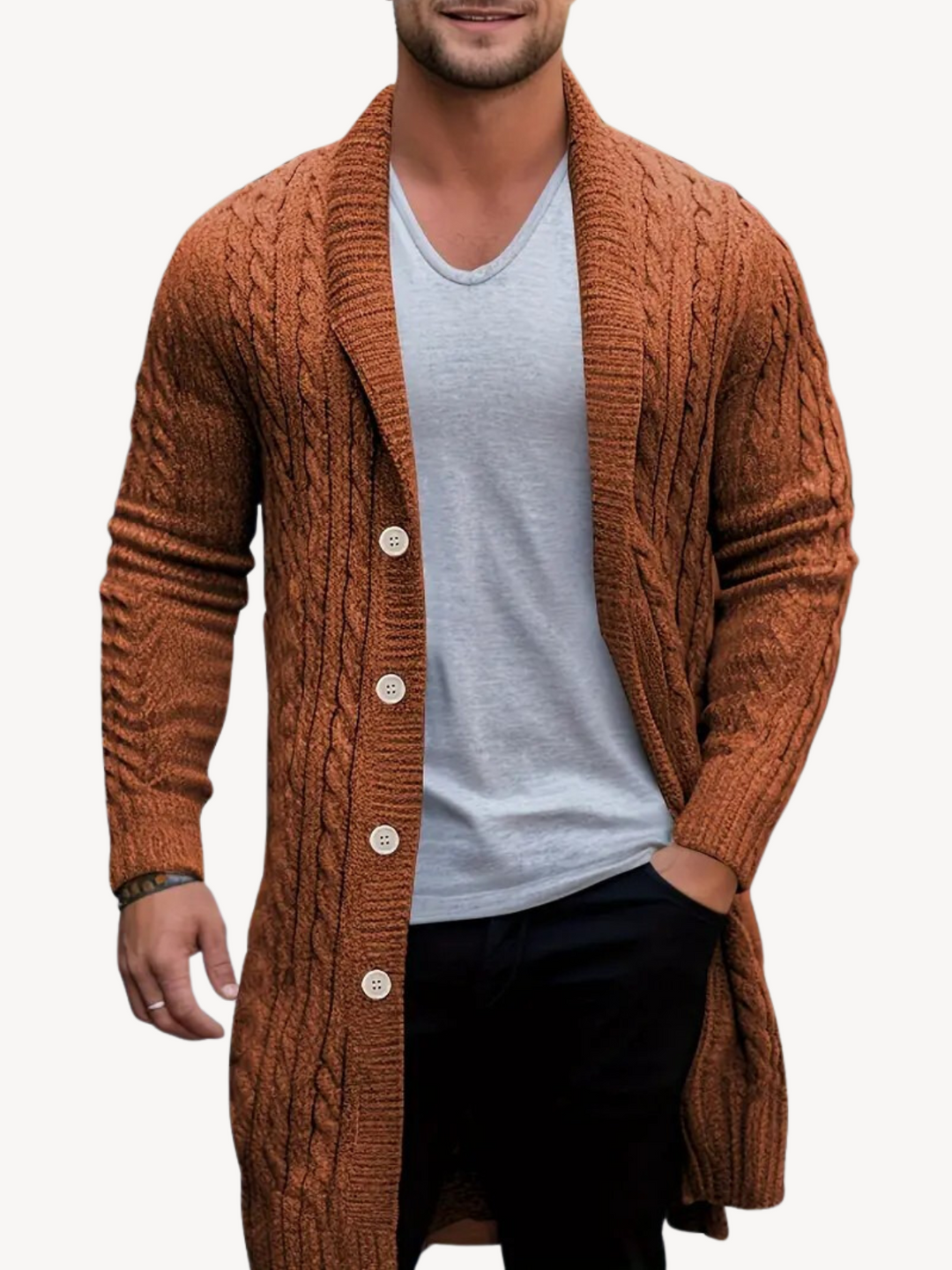 SERAFINO - KNITTED CARDIGAN