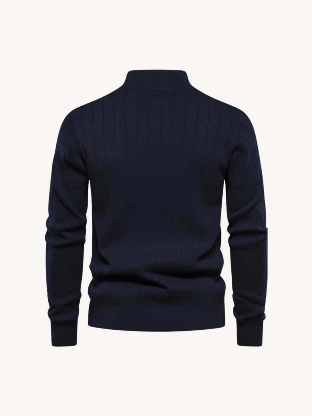 LEONE - QUARTER ZIP SWEATER